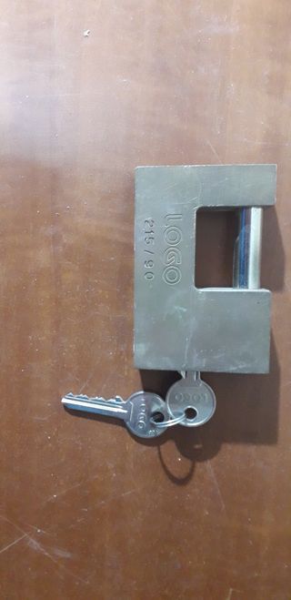 Lucchetto Cisa nuovo  con due chiavi