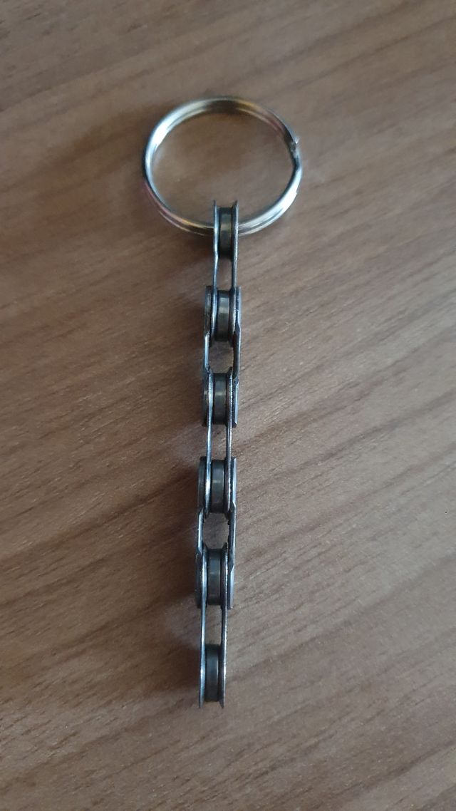 Portachiavi keyring bike chain catena