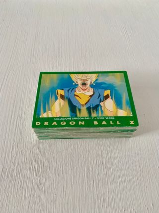 49 carte serie verde Dragon Ball Z + 3 serie rossa