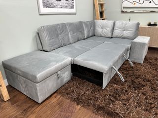 Sofá Cama Chaiselongue con Arcón !