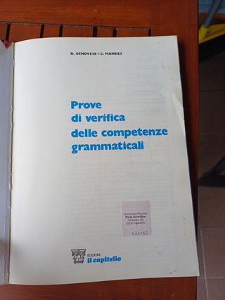 Prove grammaticali italiano