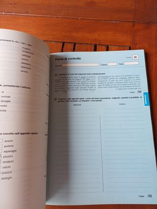 Prove grammaticali italiano