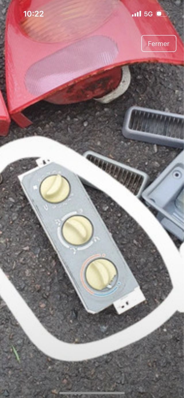 Botonera mandos de calefaccion twingo 1