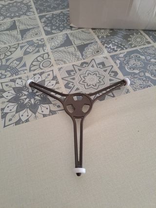 Pieza plástico giratoria microondas