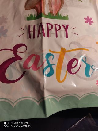 tovaglia plastica coniglio lavabile pasqua nuova