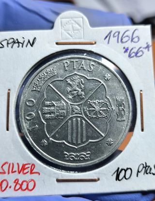 Moneda Plata 5 Ecus 1990 España Alfonso X