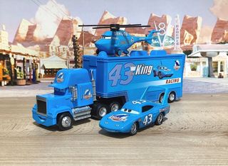 Lote camion coche y helicoptero de Cars