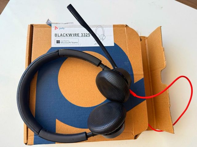 Auriculares Poly Blackwire 3325  Comodidad