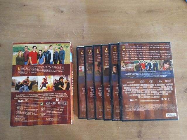 Smallville Temp 1, 2 y 3 DVD