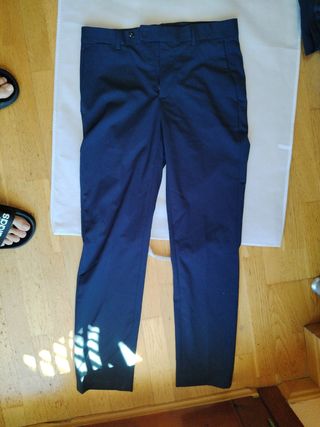 Traje entero azul marino mango man