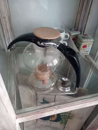 Cafetera Sifón ¡ni completo!