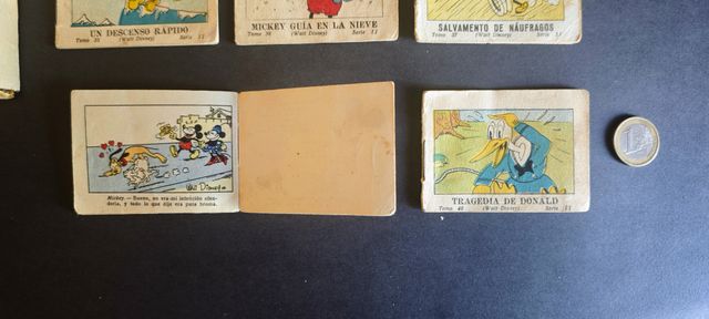 Caja y 16 Cuadernillos de MICKEY MOUSE 1941