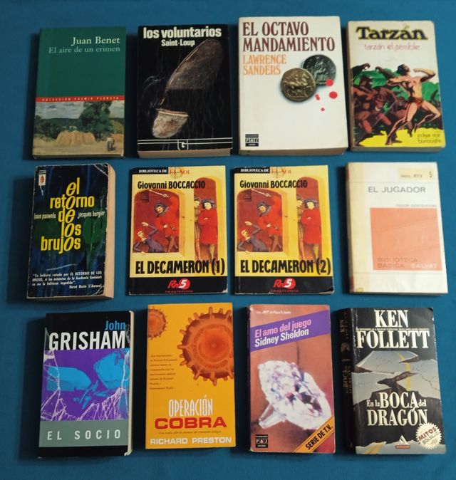 Lote de libros de todo 2