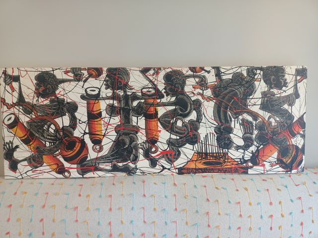 Lienzo original africano