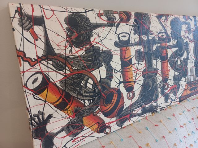 Lienzo original africano