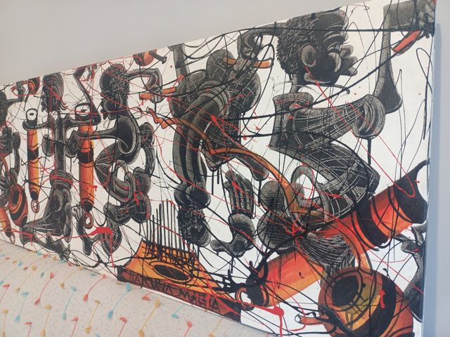 Lienzo original africano