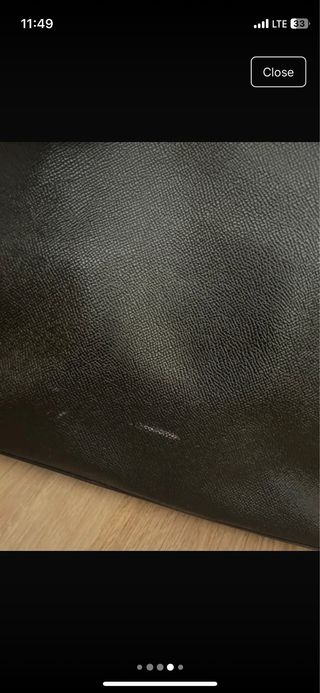 Bolso shopper cuero massimo dutti