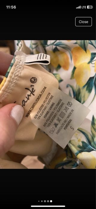 Traje de baño portugues 