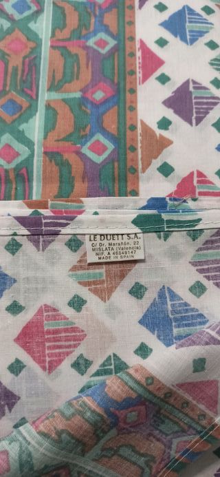 NUEVO! Juego de sabanas. VERDE. Algodón. Cama 90cm