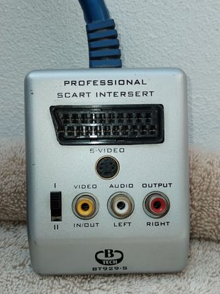 Adattatore Ingresso Scart Video Audio Professional