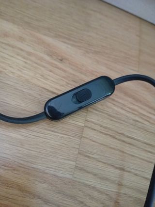 Lámpara de cristal.