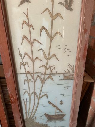 Puertas batientes decoradas