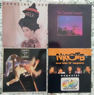 Lote 12 discos años 80