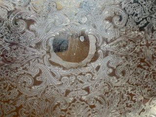 Vassoio cesellato 385x28