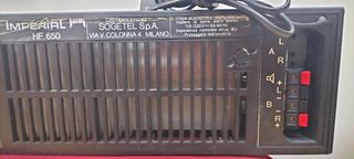 amplificatore stereo imperial hf 650
