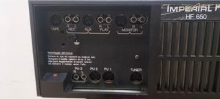 amplificatore stereo imperial hf 650