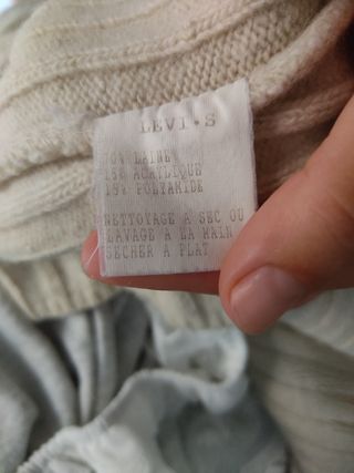 Jersey de lana Levi's vintage