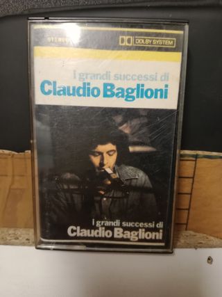 Cassetta Claudio baglioni
