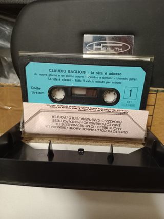 Cassetta Claudio baglioni