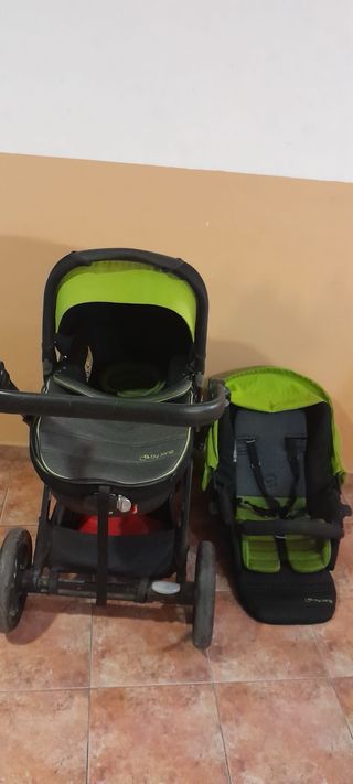 Carrito Jané Muum 3 piezas: capazo silla y grupo 0