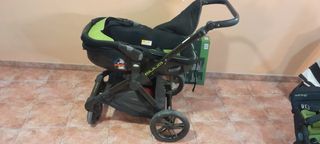 Carrito Jané Muum 3 piezas: capazo silla y grupo 0