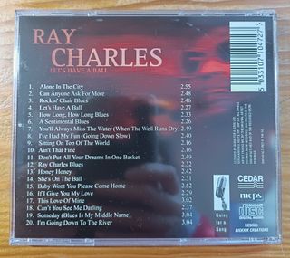 CD Ray Charles. Let ́s have a ball.