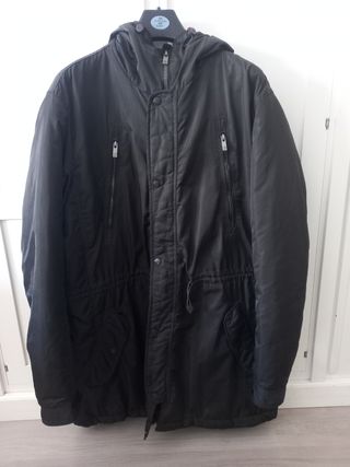 Parka Alvaro Moreno verde cazeria 