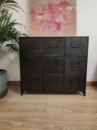 Mueble metálico cajonera Becara