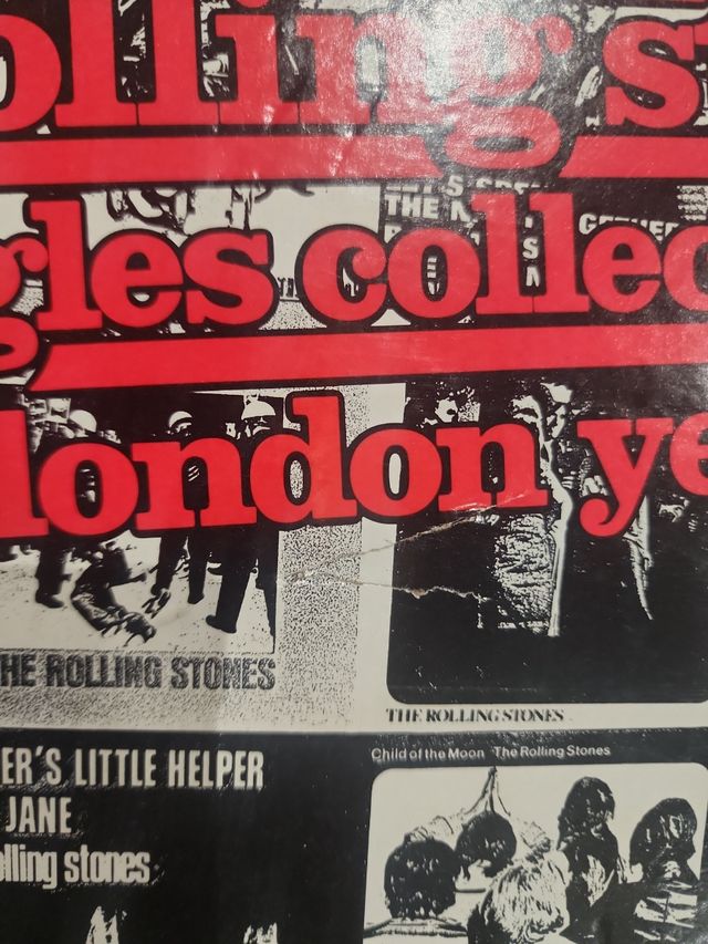 The Rolling Stones caja 4 cassetes