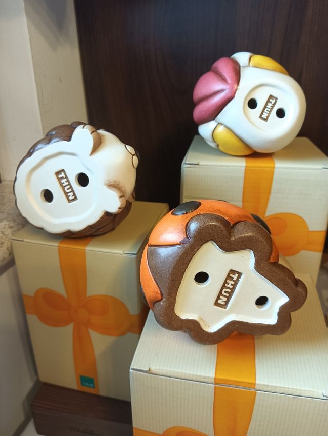 Set completo animali con piantina Thun