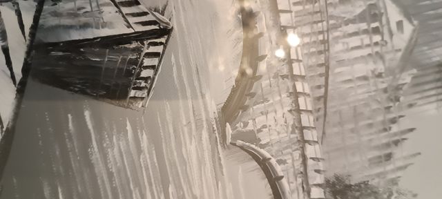 Dipinto su tela con firma