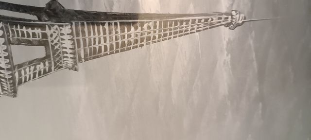 Dipinto su tela con firma