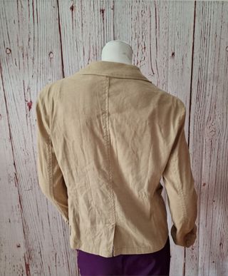 Blazer Armani Jeans Lino Beige