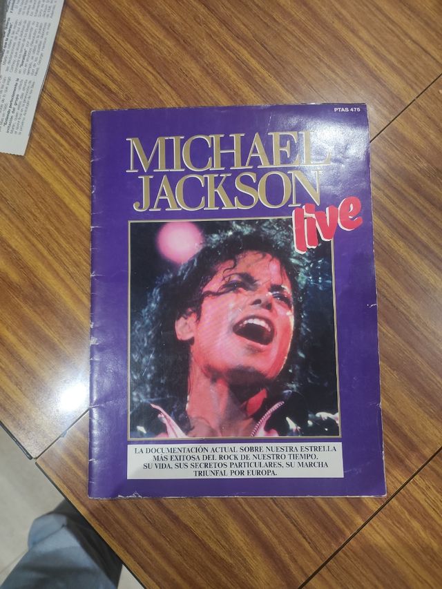 Revista Michael Jackson vintage Spain 