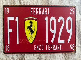Cartel Ferrari