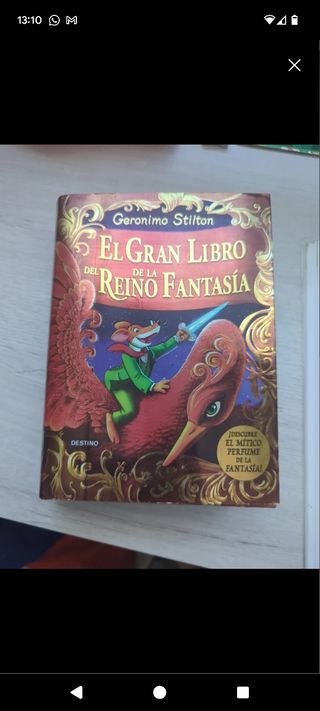 El gran libro del Reino de la Fantasía: ¡Descubre el mítico perfume de la fantasía!