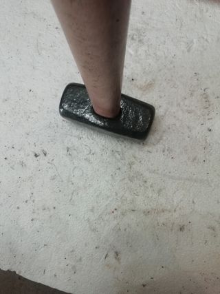 Maza con mango madera