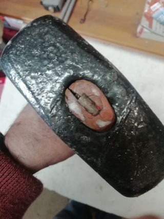 Maza con mango madera