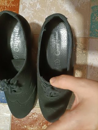 Zapatos piel ante Mimao talla 35