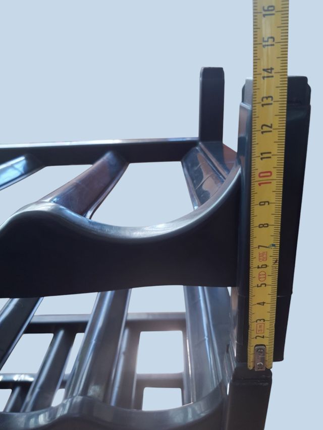 Botellero plastico apilable